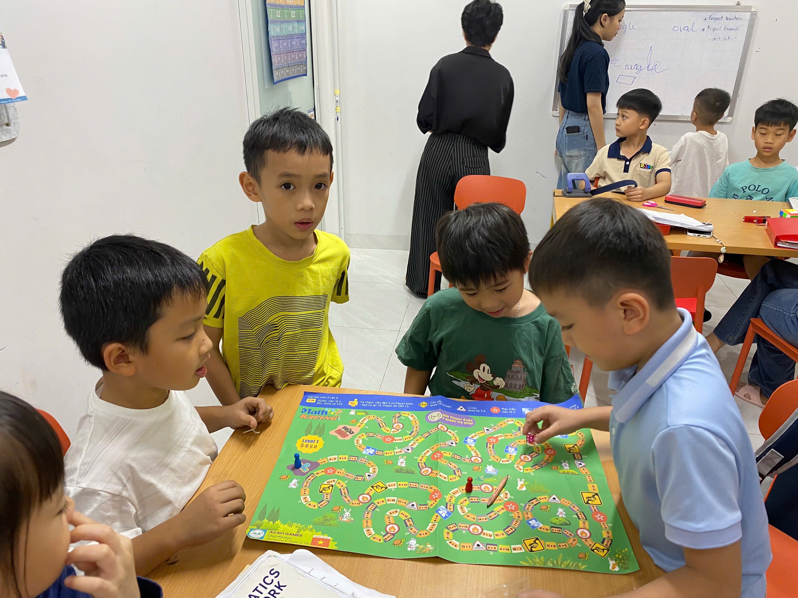 Cờ MATH RACING (Level 1)