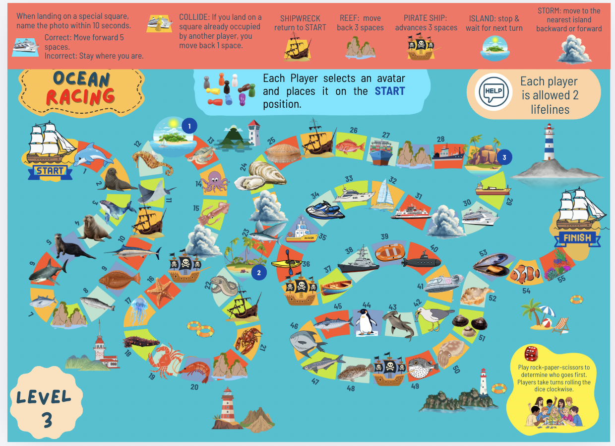 Combo 3 VOCAB RACING (6+ tuổi)